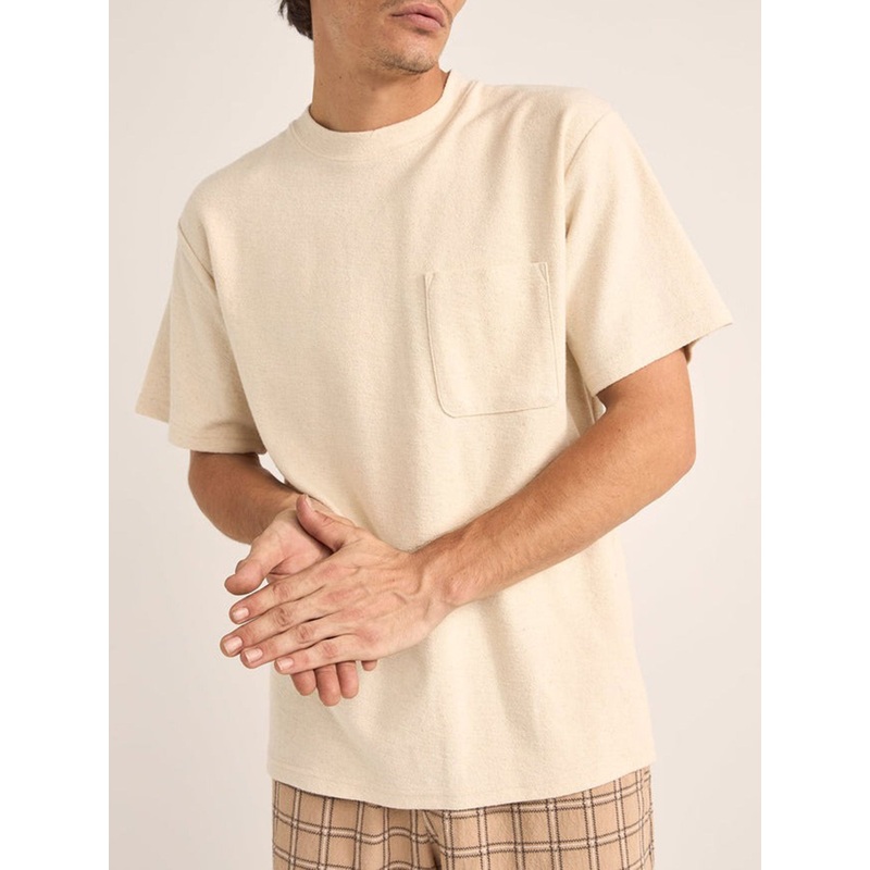 Vintage Terry T-Shirt|SM|MED|LRG|XL|NATURAL|SAGE