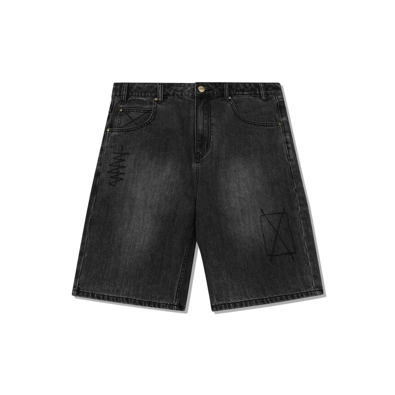 Stitch Shorts|30|32|34|36|DISTRESSED GREY