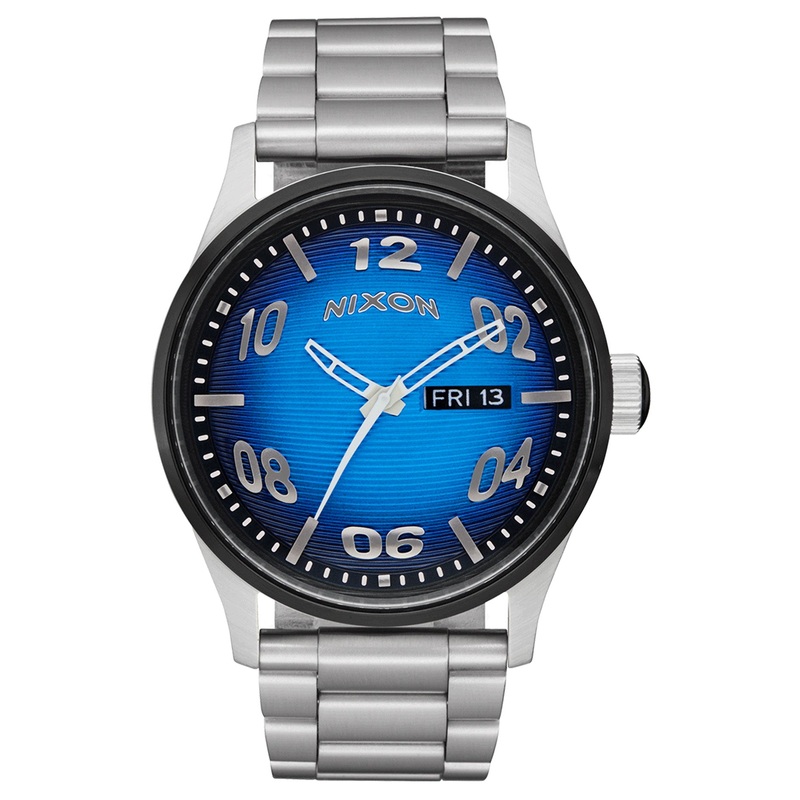 Sentry Stainless Steel Fisheye/Silver/Polar Blue Watch