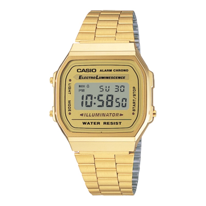 Vintage A168WG-9 Watch|O/S|GOLD/GOLD
