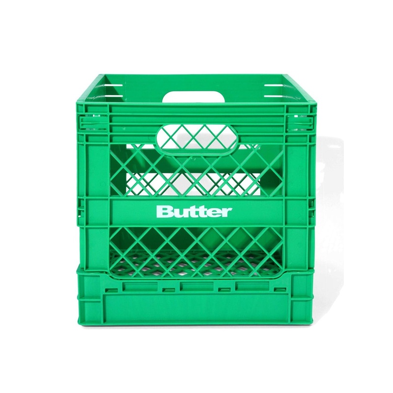 Collapsable Record Crate|O/S|GREEN