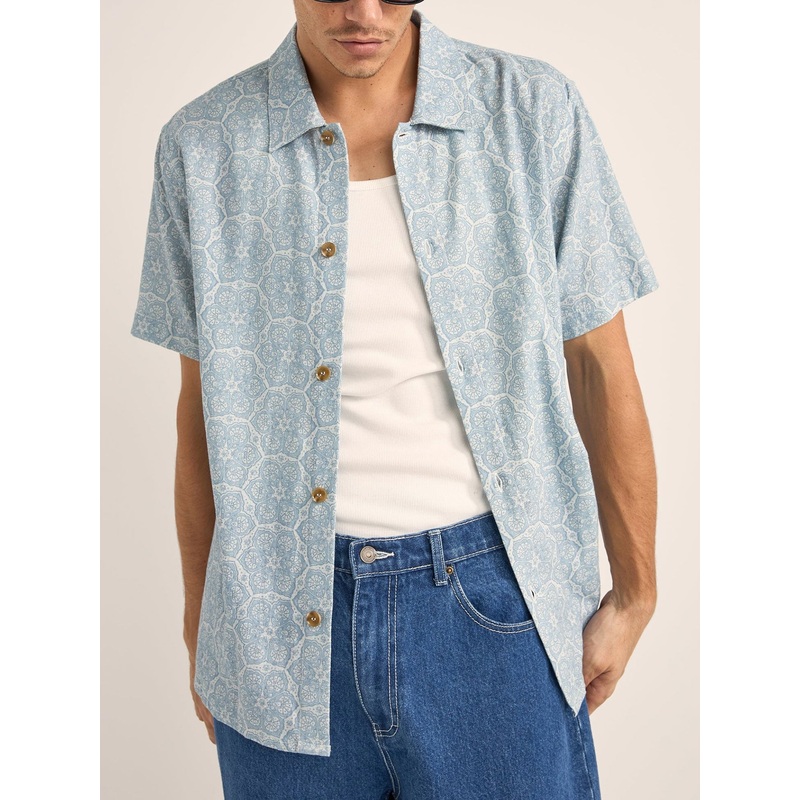 Vera Short Sleeve Buttondown Shirt