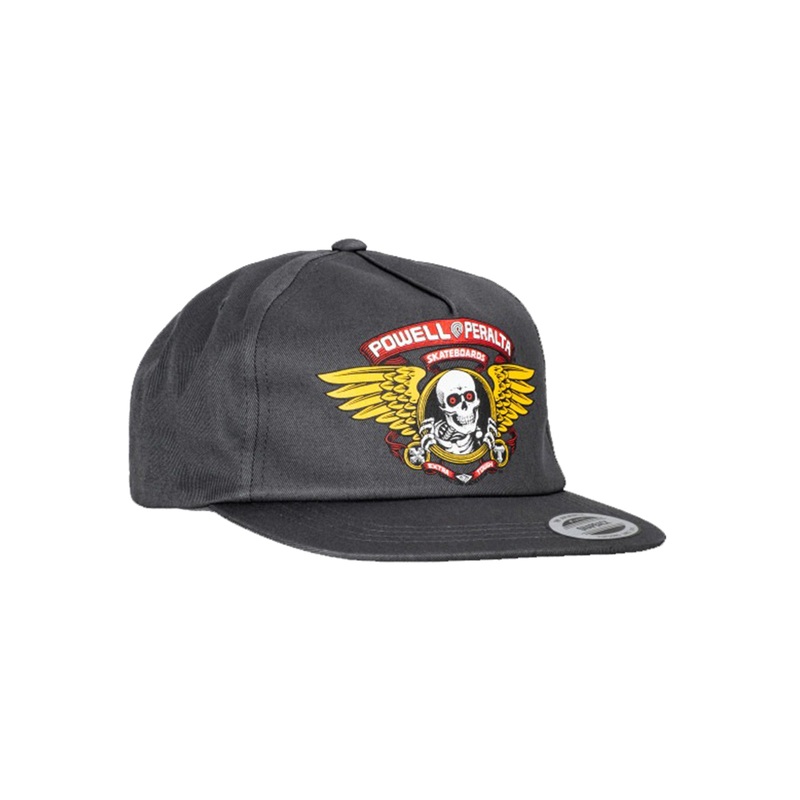 Winged Ripper Snapback Hat|O/S|CAMO|CHARCOAL