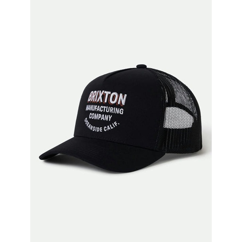 Redoubt Netplus Trucker Hat|O/S|BLACK/BLACK|WASHED COPPER/SAND