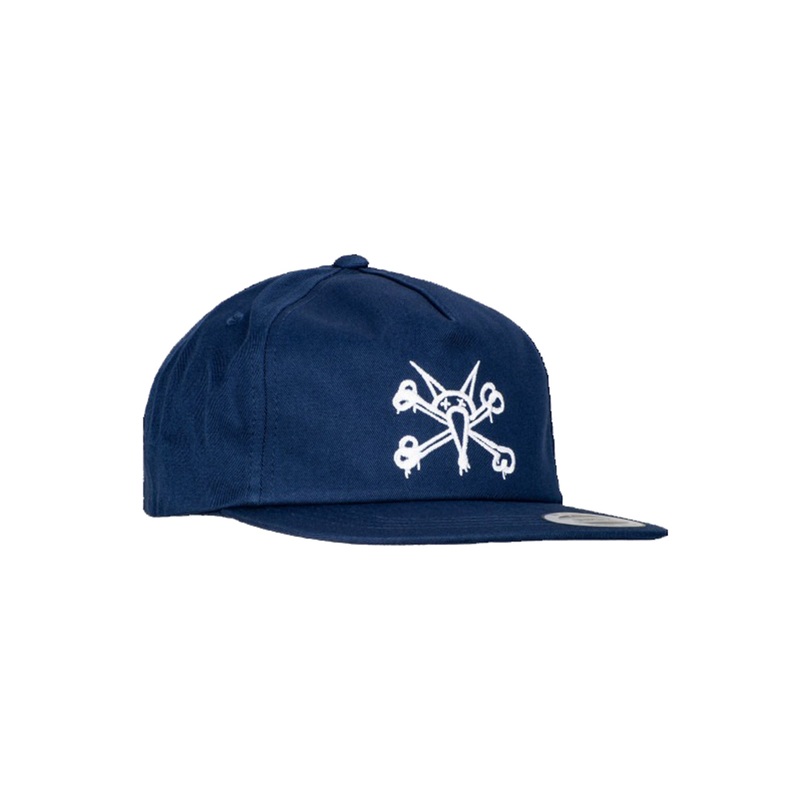 Vato Rat Snapback Hat|O/S|NAVY|BLACK