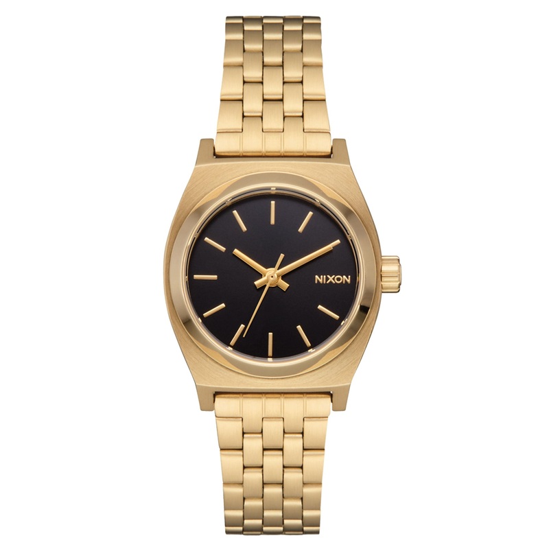 Small Time Teller Gold/Black/Gold Watch