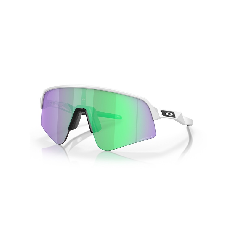 Sutro Lite Sweep Matte White/Prizm Road Jade Sunglasses