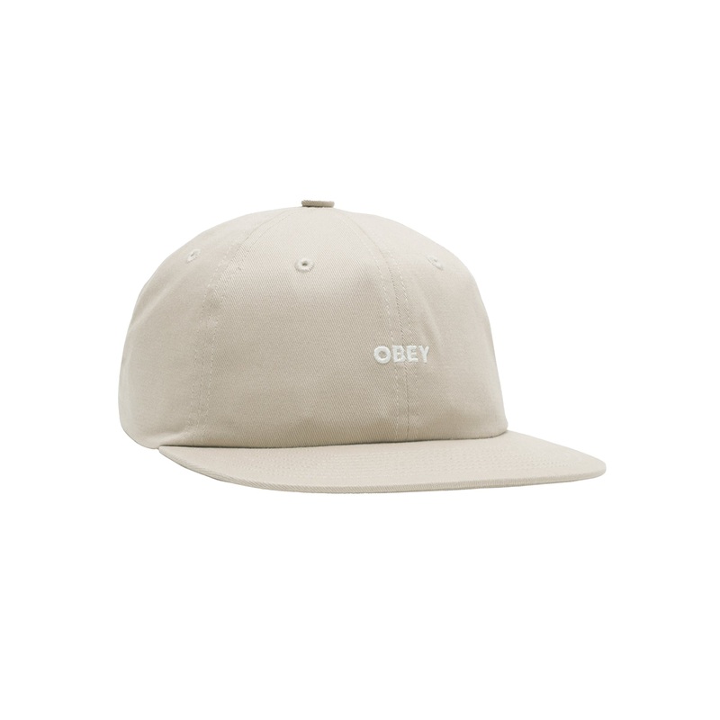 Bold Twill 6 Panel Strapback Hat