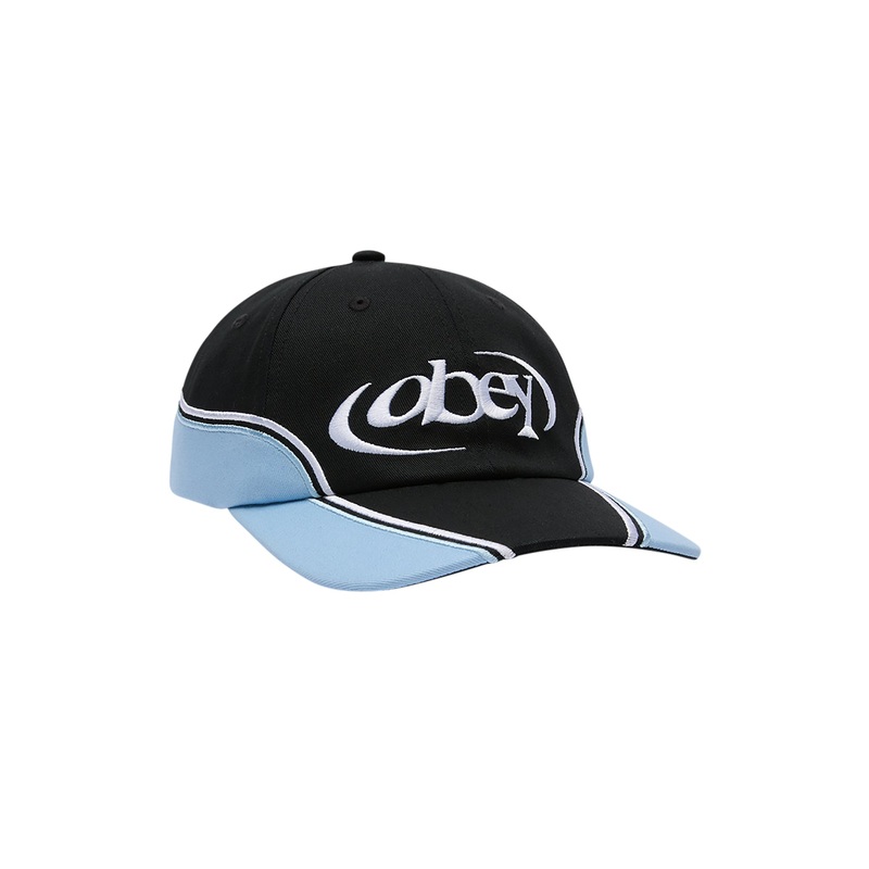 Speedway 6 Panel Velcro Back Hat