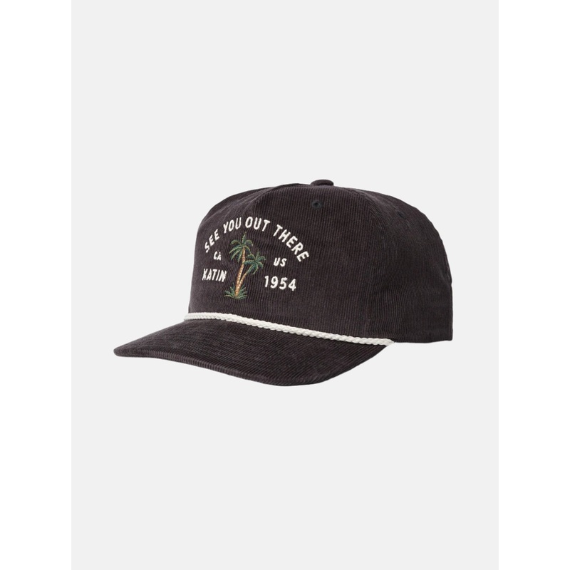 Bermuda Snapback Hat|O/S|BLACK|VINTAGE WHITE