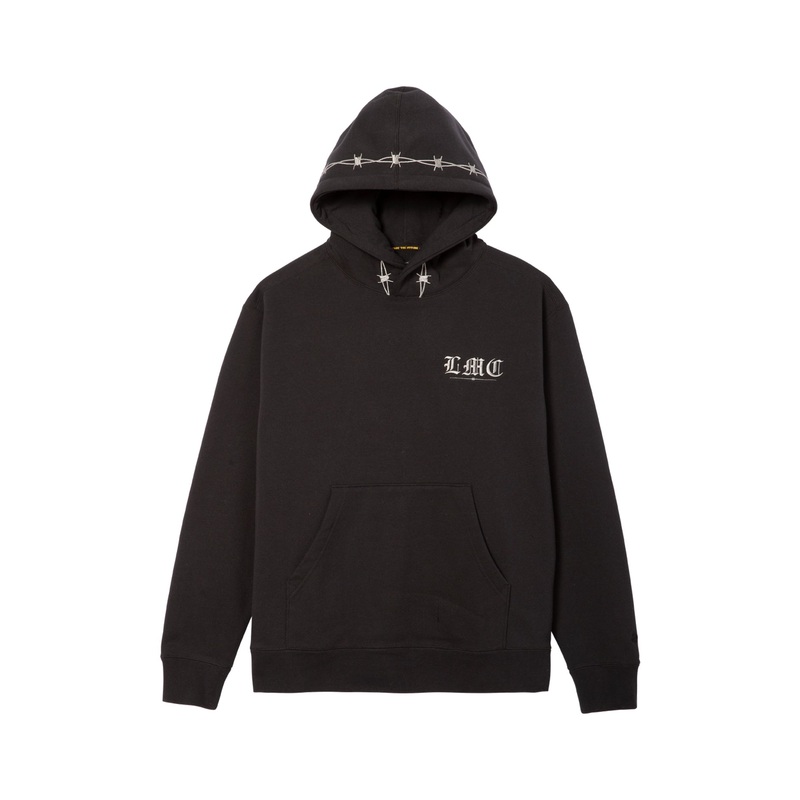Barbed Hoodie|MED|LRG|XL|BLACK