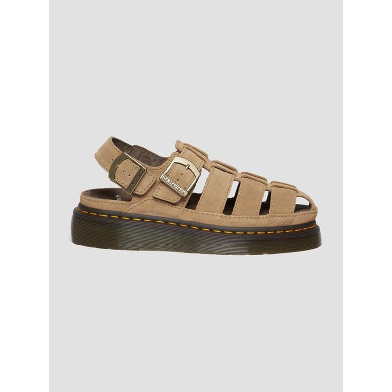 Wrenlie Bronx Suede Savannah Tan Sandals