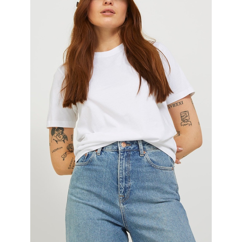 Anna T-Shirt|XS|SM|MED|LRG|BRIGHT WHITE|RACING RED|BLACK