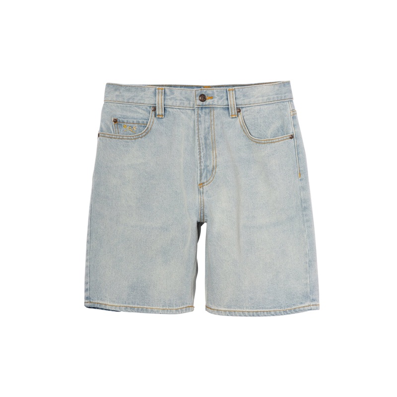 Silverado Denim Shorts|30|32|34|36|BLEACH WASH|FADED BLACK