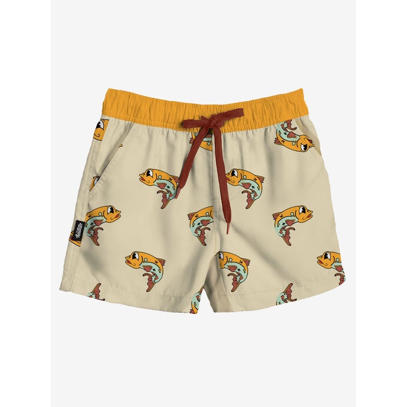 Gone Fishing Boardshort (Boys 2-7)