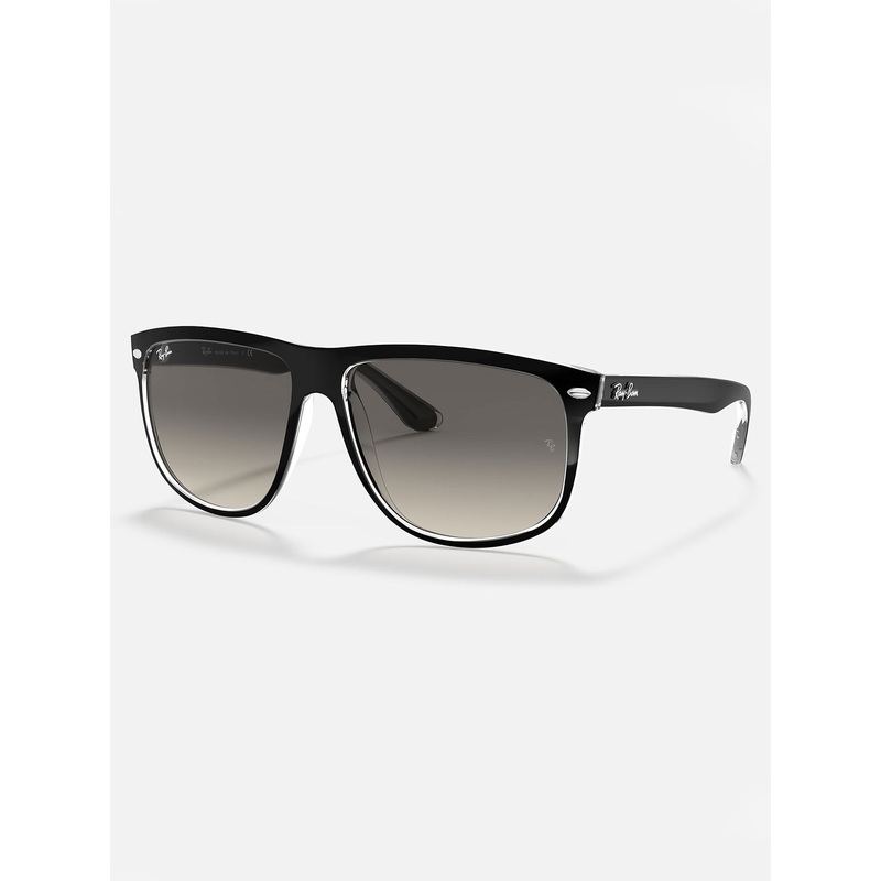 Boyfriend Black On transparent/Grey Gradient Sunglasses