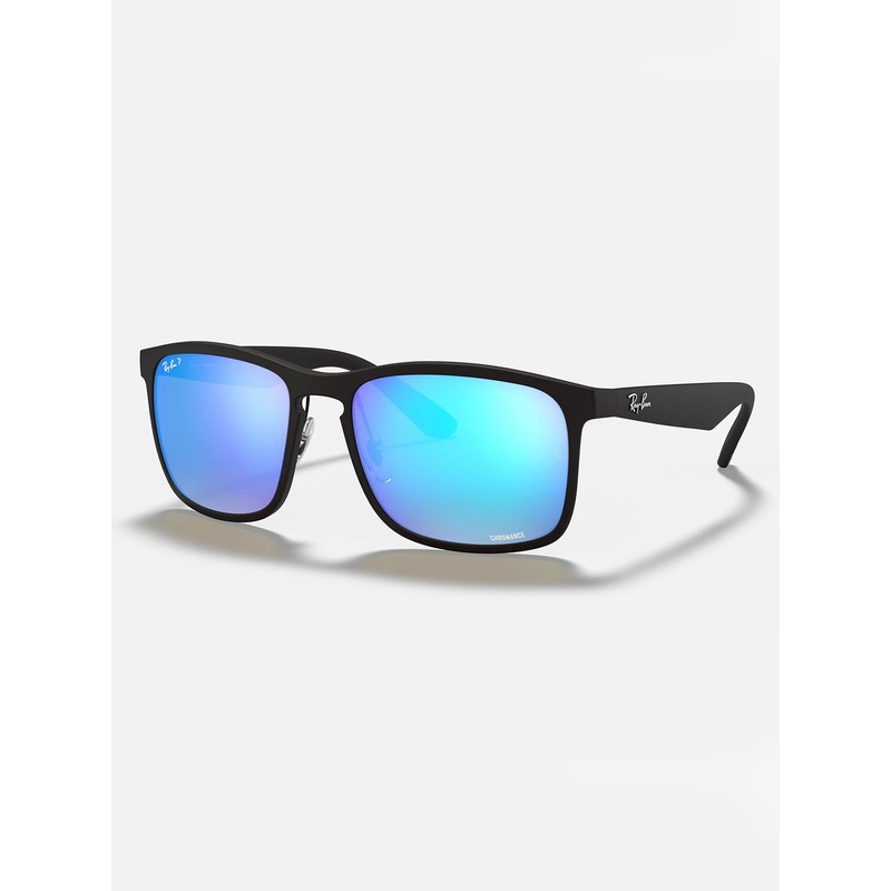 RB4264 Chromance Matt Black/Blue Chromance Sunglasses