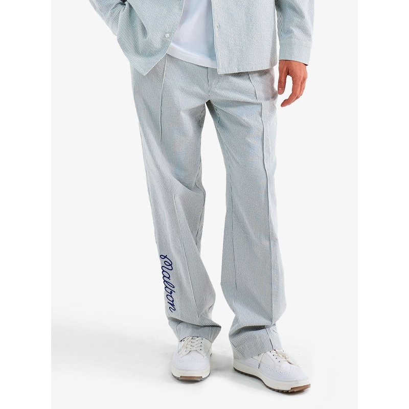 Cannes Pleated Trouser Pants|32|34|36|BLUE