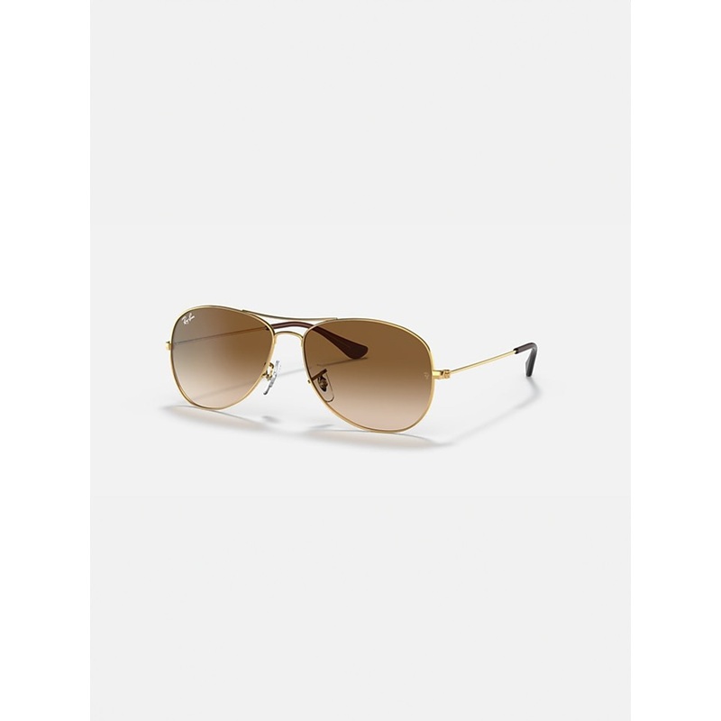Cockpit Polished Arista Gold/Light Brown Gradient Sunglasses