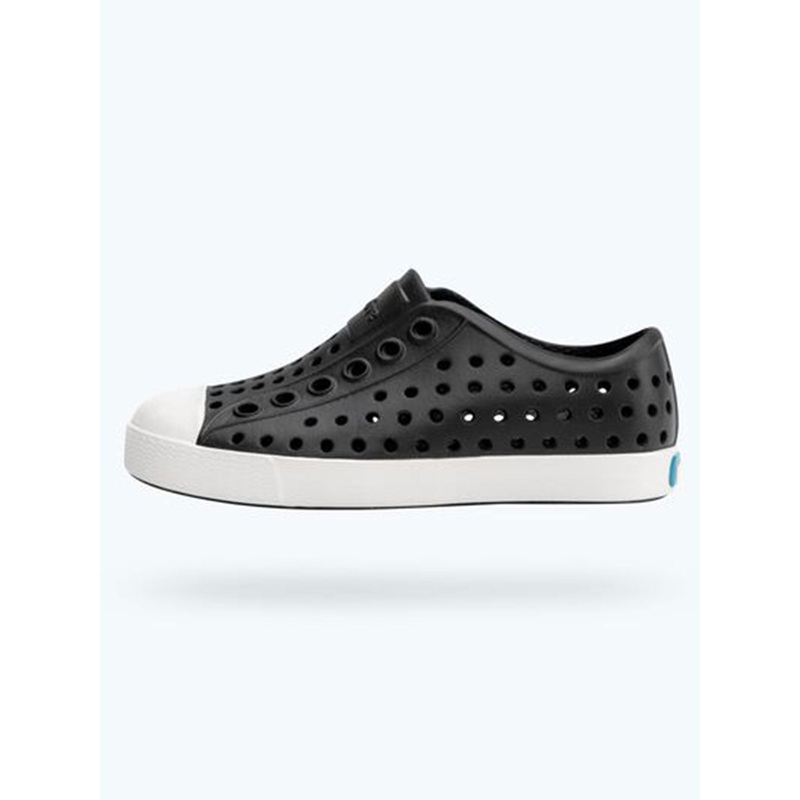 Jefferson Jiffy Black/Shell White Shoes (Infants)
