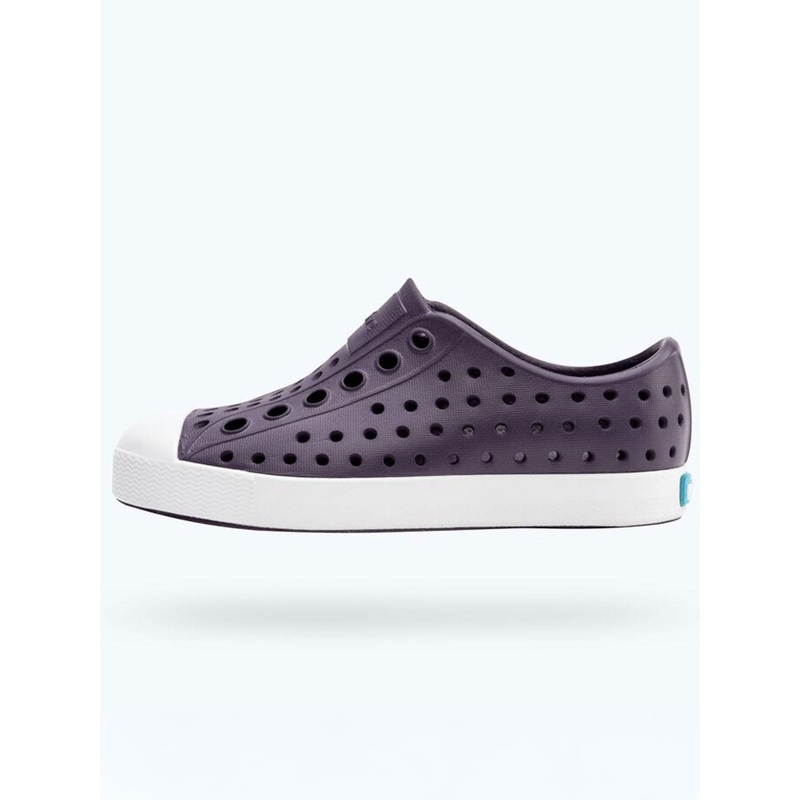 Jefferson Velvet Purple/Shell White Shoes (Youth)