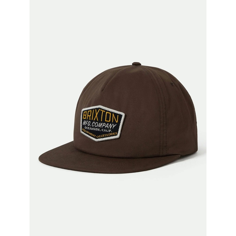 Coleson Snapback Hat|O/S|BROWN|RED|BLACK/BURGUNDY