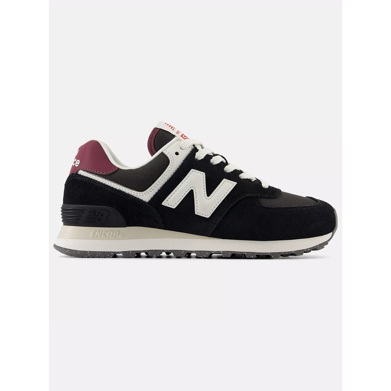 574 Black/White Shoes|W06|W06.5|W07|W07.5|W08|W08.5|W09|W10|BLACK/WHITE