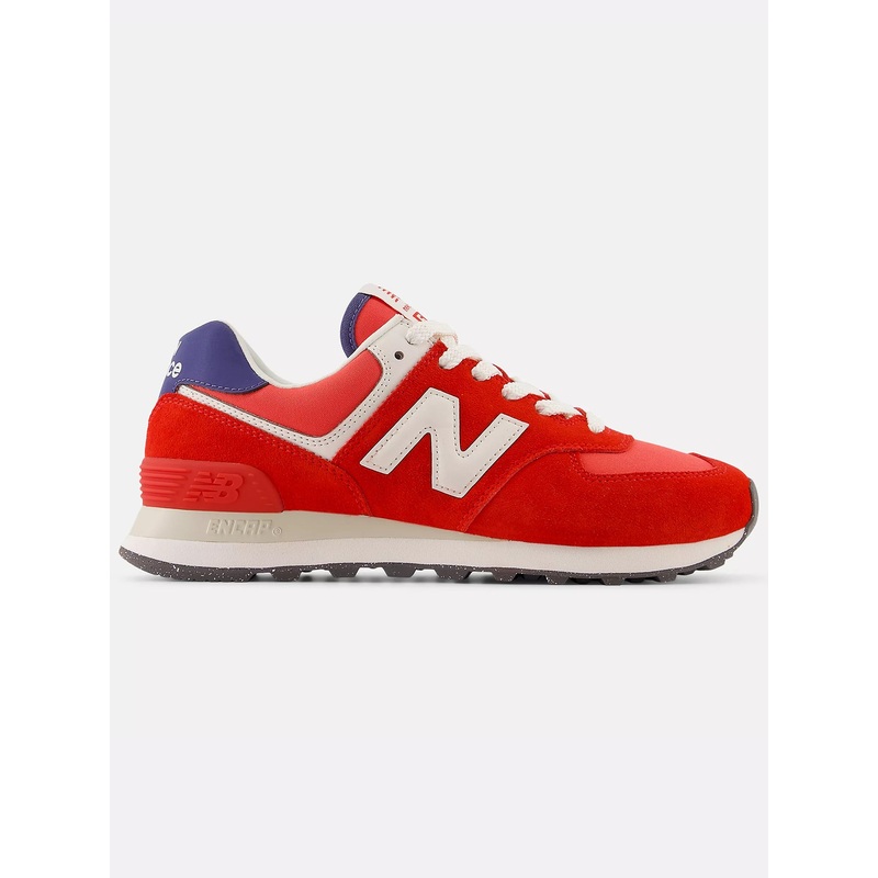 574 True Red/White Shoes|W06.5|W07|W07.5|W08|W08.5|TRUE RED/WHITE