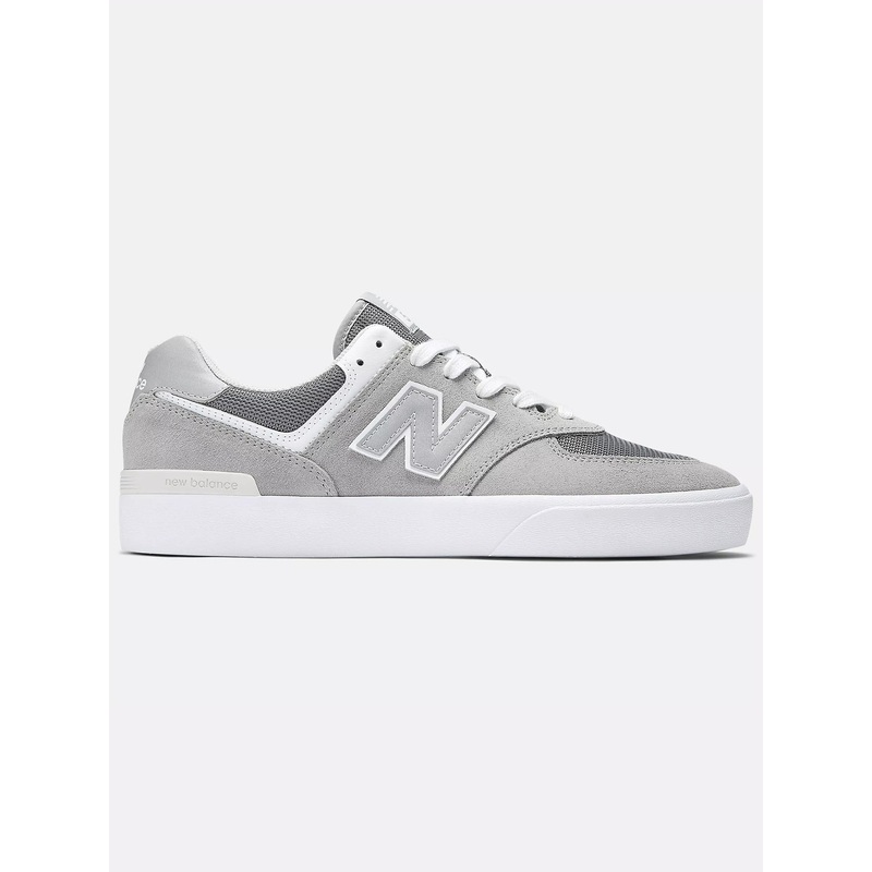 574 Vulc Grey/White Shoes|08|09.5|GREY/WHITE
