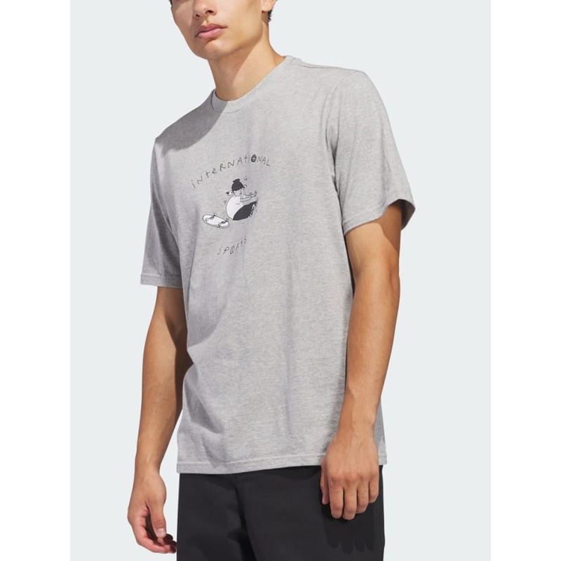 Skate Henry Jones Stretch Medium Grey Heather T-Shirt
