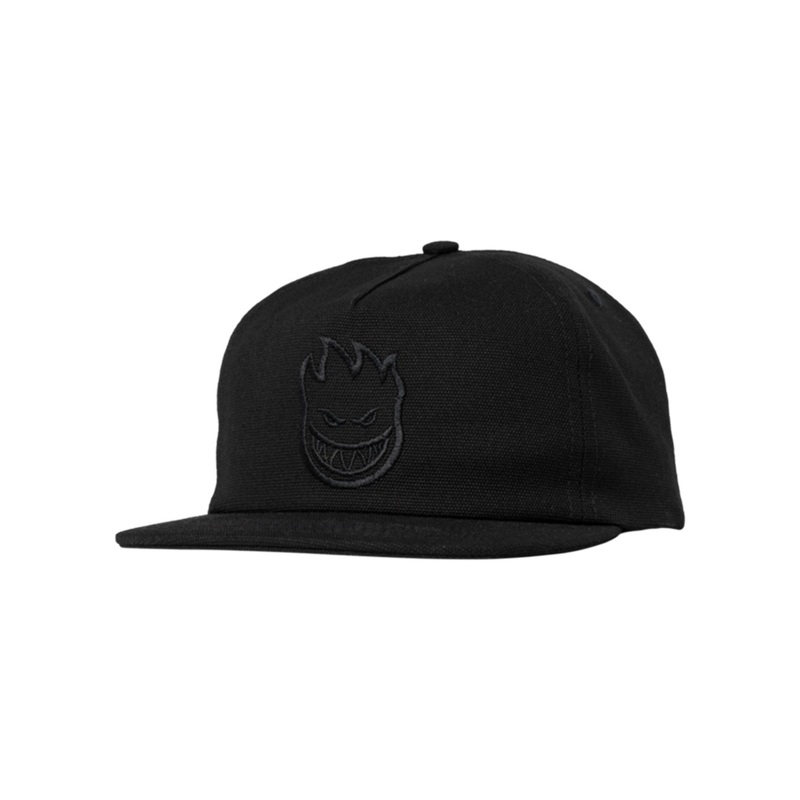 Bighead Snapback Hat|O/S|BLACK/BLACK|BROWN/GOLD