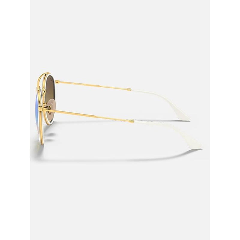 round-double-bridge-arista-gold-blue-flash-sunglasses_1 Round Double Bridge Arista Gold/Blue Flash Sunglasses