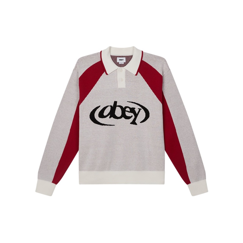 Soccer Polo Sweater|MED|LRG|XL|WHITE MULTI (WTM)