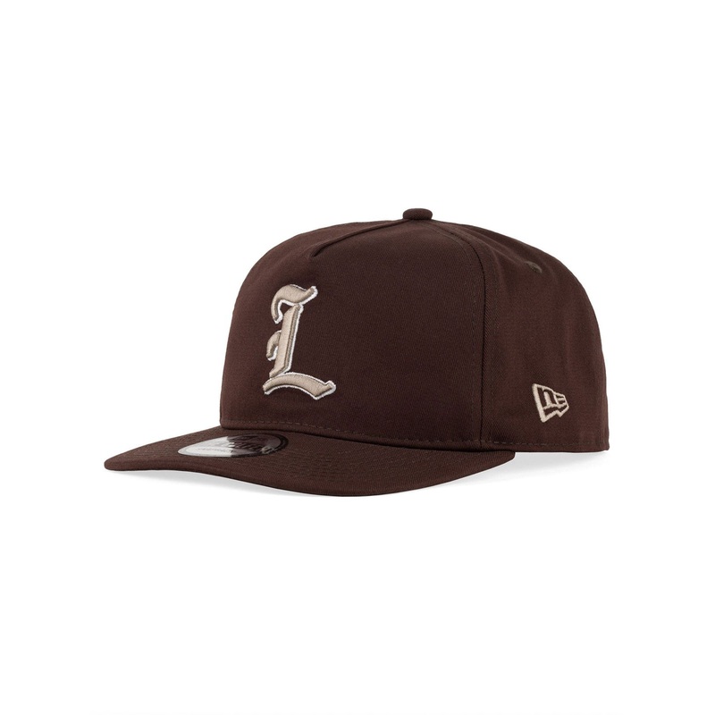 Big L 59Fifty New Era Burnt Wood Snapback Hat