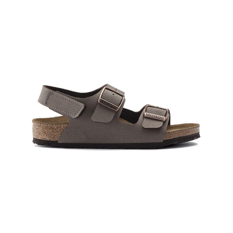 Milano Hook And Loop Birkibuc N Moka Sandals (Kids)