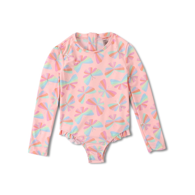 Saint Tropez One Piece Rashguard (Girls 2-7)