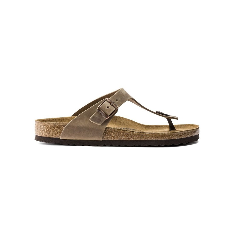 Gizeh Oiled Leather R Tabac Brown Sandals
