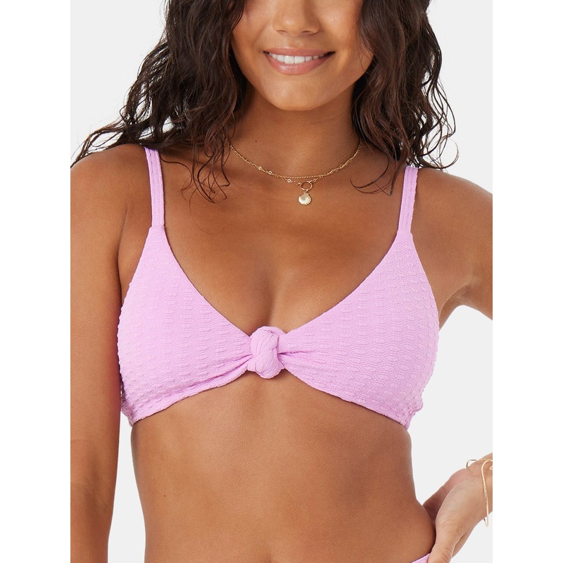 Haliewa Knot Bralette Bikini Top