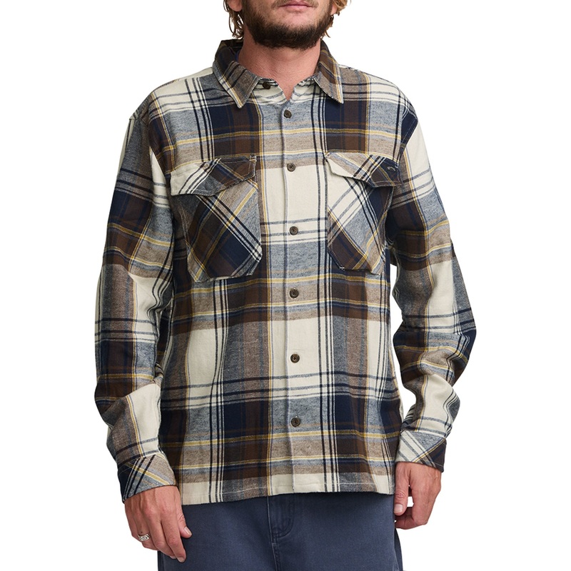 Bad Dog Flannel Long Sleeve Buttondown Shirt