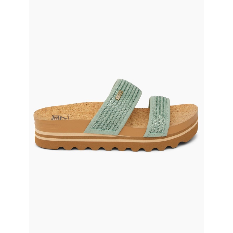 Cushion Vista HI Frosty Raffia Sandals