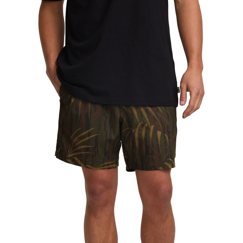 Surftrek Elastic Shorts|SM|MED|LRG|XL|BLACK (BLK)|CAMO (CMM)