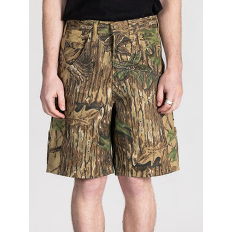 Big Job Real Tree Camo Shorts|30|32|34|36|REAL TREE GREEN CAMO