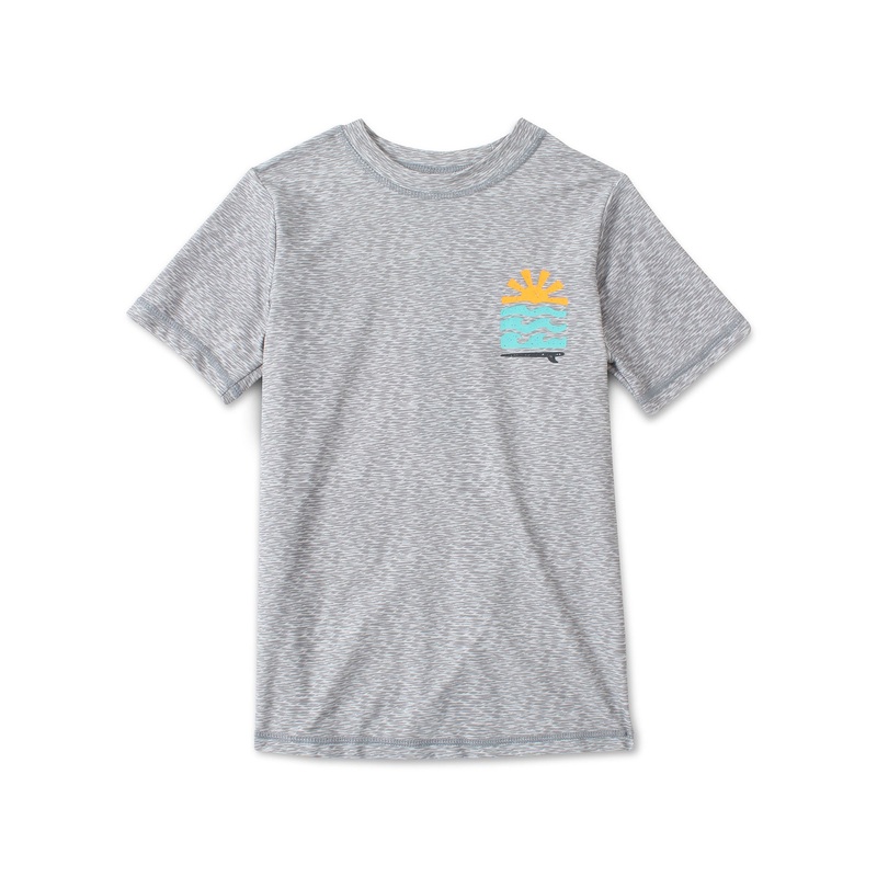 Core Rashguard (Boys 7-14)|SM|MED|LRG|XL|XXL|HEATHER GREY|JET BLACK