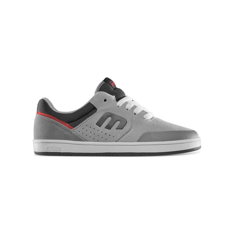 Marana Grey/Grey/Red Shoes (Kids)