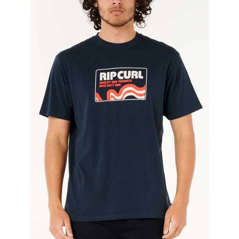 Surf Revival Swirl T-Shirt|SM|MED|LRG|XL|XXL|DARK NAVY (0291)
