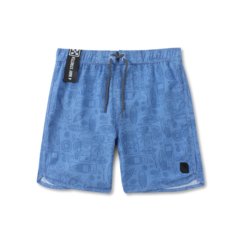 Vacay Palm Volley Boardshort (Boys 7-14)