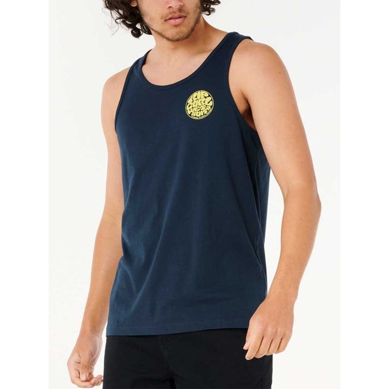 Wetsuit Icon Tank Top|SM|MED|LRG|XL|DARK NAVY (0291)|WHITE (1000)