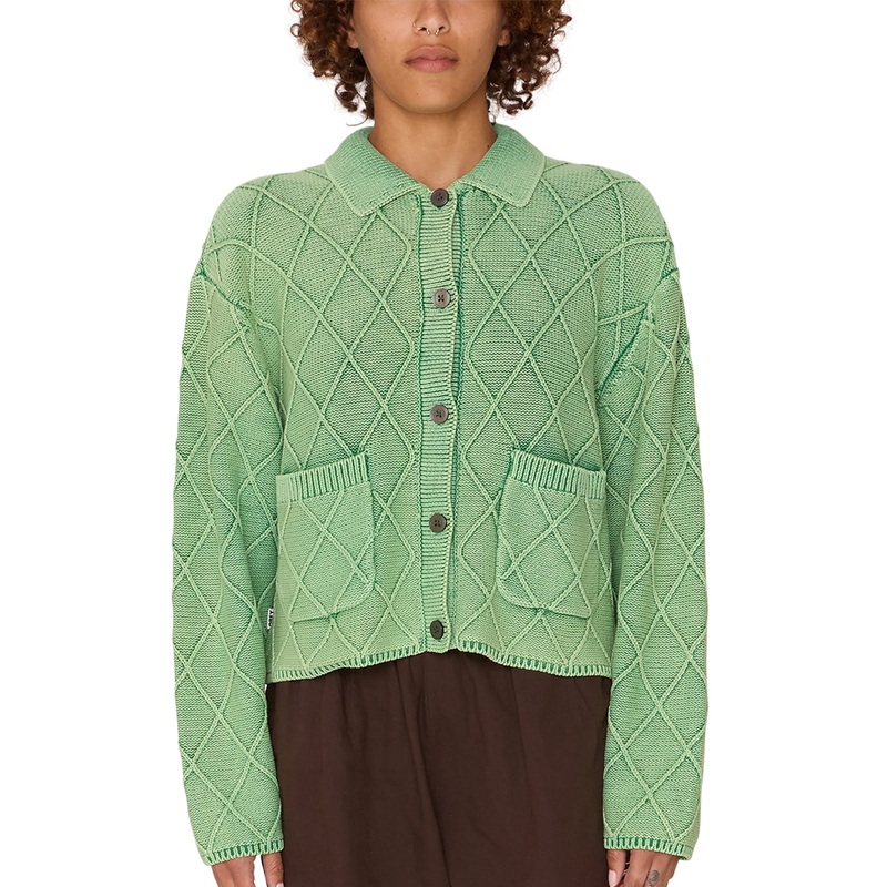 Sweet Marie Cardigan Sweater|XS|SM|MED|LRG|XL|NATURAL (NAT)|GREEN (GRN)