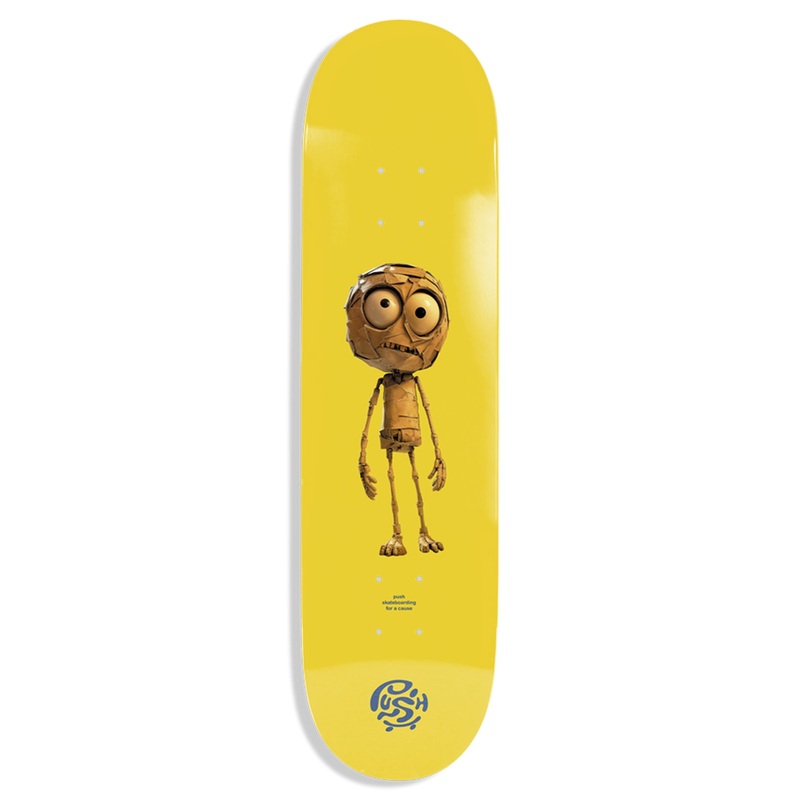 FP Plywood Guy 7.25” Skateboard Incomplete