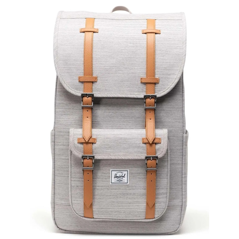 Little America Backpack|O/S|LIGHT GREY CROSSHATCH (01866)|WOODLAND CAMO (00032)